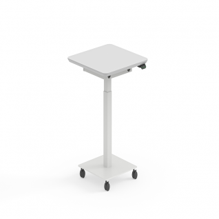 Mobile LINAK DL19 Single Column Height Adjustable Podium Table | FortuneRise