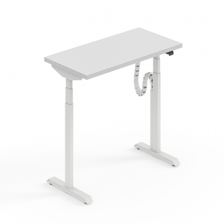 LINAK DL6 Dual Motor Straight Height Adjustable Negotiation Table | FortuneRise