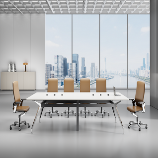 Silver Wing Series Large Spliced Conference Table